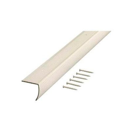 M-D M-D Stair Edging, Fluted, , 36"L, Almond, Screw Nails 74690